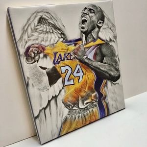 KOBE BRYANT WALL ART PRINT SIZE 16X20